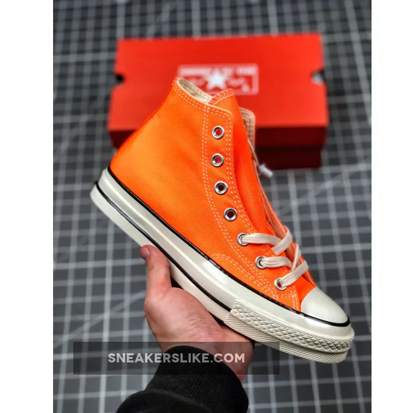 Converse Seasonal Color Vintage Canvas Chuck 70 Total Orange Chuck 70 Vintage Canvas Sale