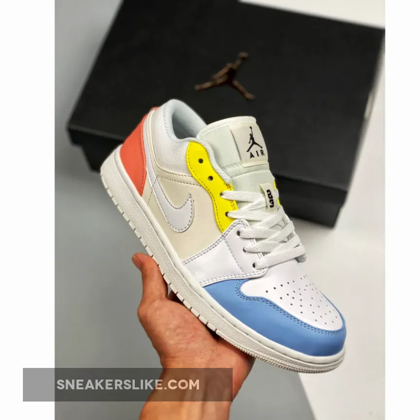 Air Jordan 1 Low 'To My First Coach' Sail/White-Zitron DJ6909-100 / air jordan coach