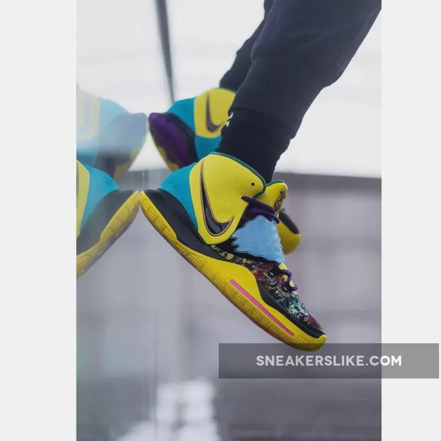 Nike Kyrie 6 'Chinese New Year' Yellow Purple Black - kyrie 6 yellow