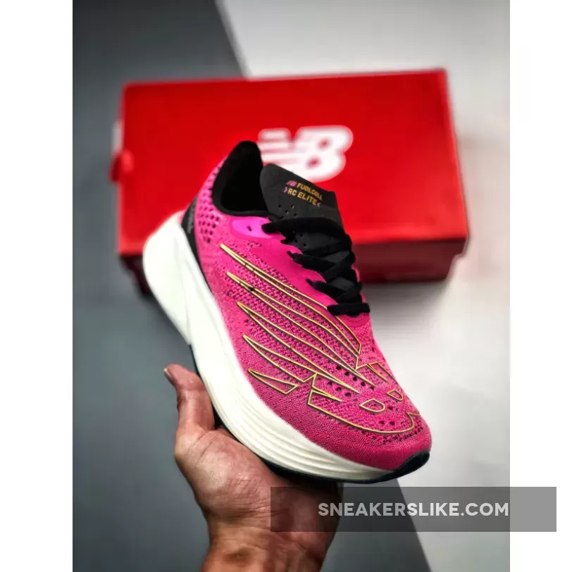 New Balance FuelCell RC Elite v2 Pink Black New Balance Black And Pink