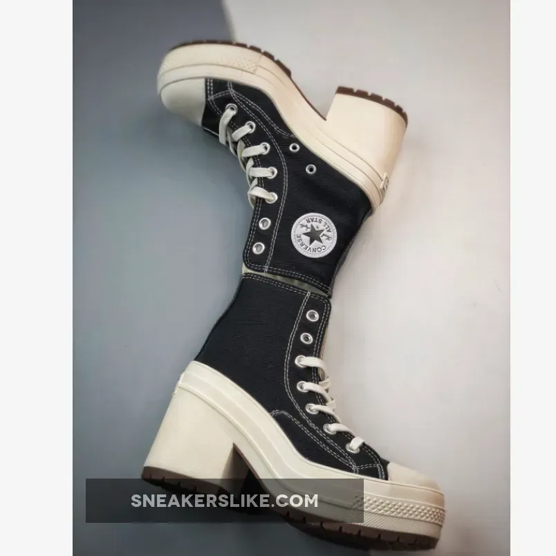 Converse Chuck 70 De Luxe Heel High Black/Egret A05347C