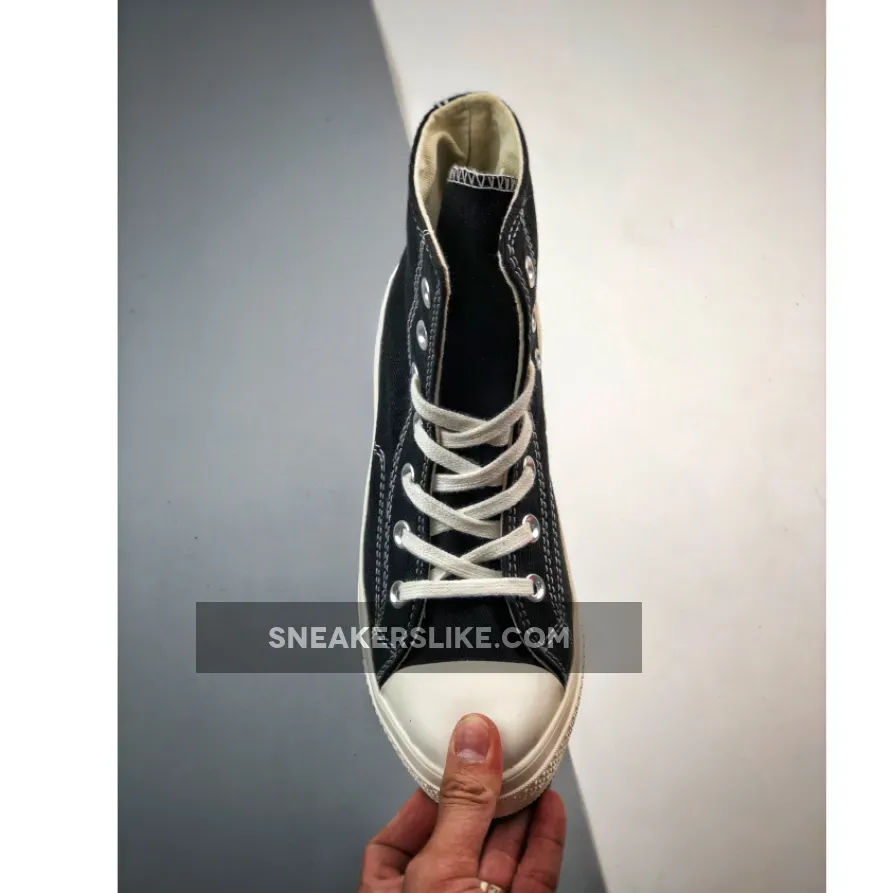 Converse Chuck 70 De Luxe Heel High Black/Egret A05347C