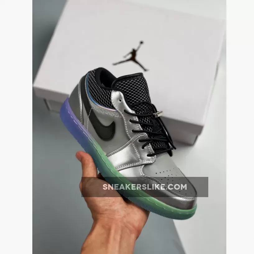 Air Jordan 1 Low Toggle Silver DJ5199-109 jordan 1 low silver