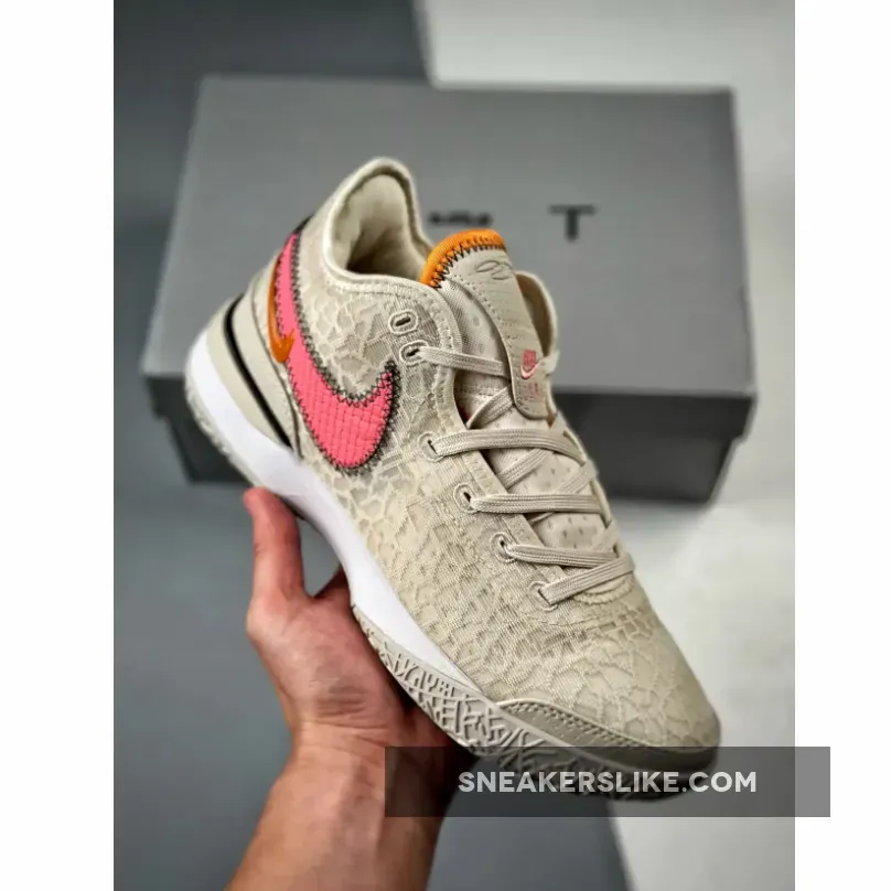 Nike Zoom LeBron NXXT Gen Light Orewood Brown/Coral Chalk/Sesame/Sail, Lebron Next Gen White DR8784-100