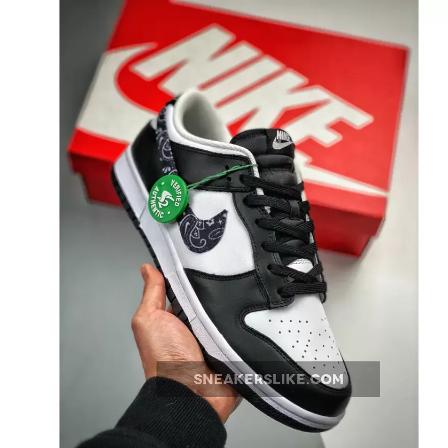 Nike Dunk Low Black Paisley / dh4401-100