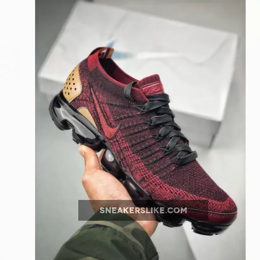 Nike VaporMax 2.0 Team Red/Black-Vachetta Tan AT8955-600 To Buy