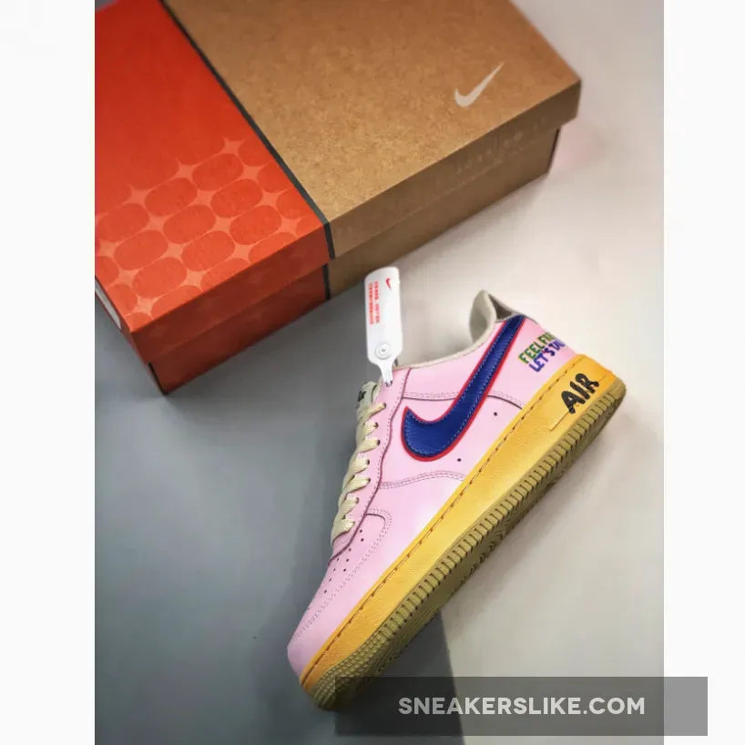Nike Air Force 1 Low Feel Free, Let's Talk DX2667-600 / air force 1 feel free let's talk