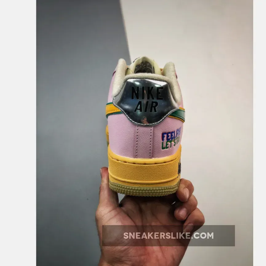 Nike Air Force 1 Low Feel Free, Let's Talk DX2667-600 / air force 1 feel free let's talk