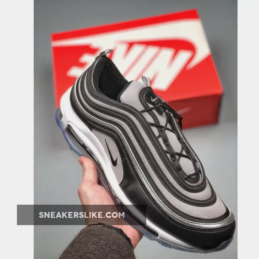 Nike Air Max 97 RFT Black Grey With Icy Soles BQ8437-001 Outlet