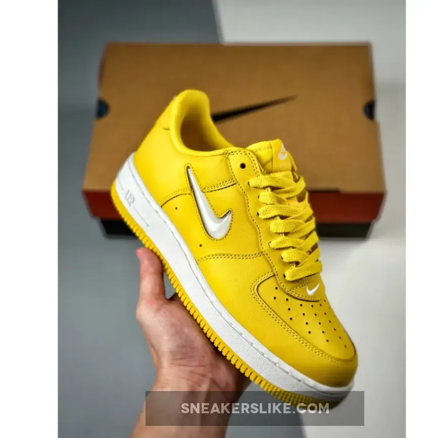 Nike Air Force 1 'Color Of The Month' Speed Yellow/White / Yellow Jewel