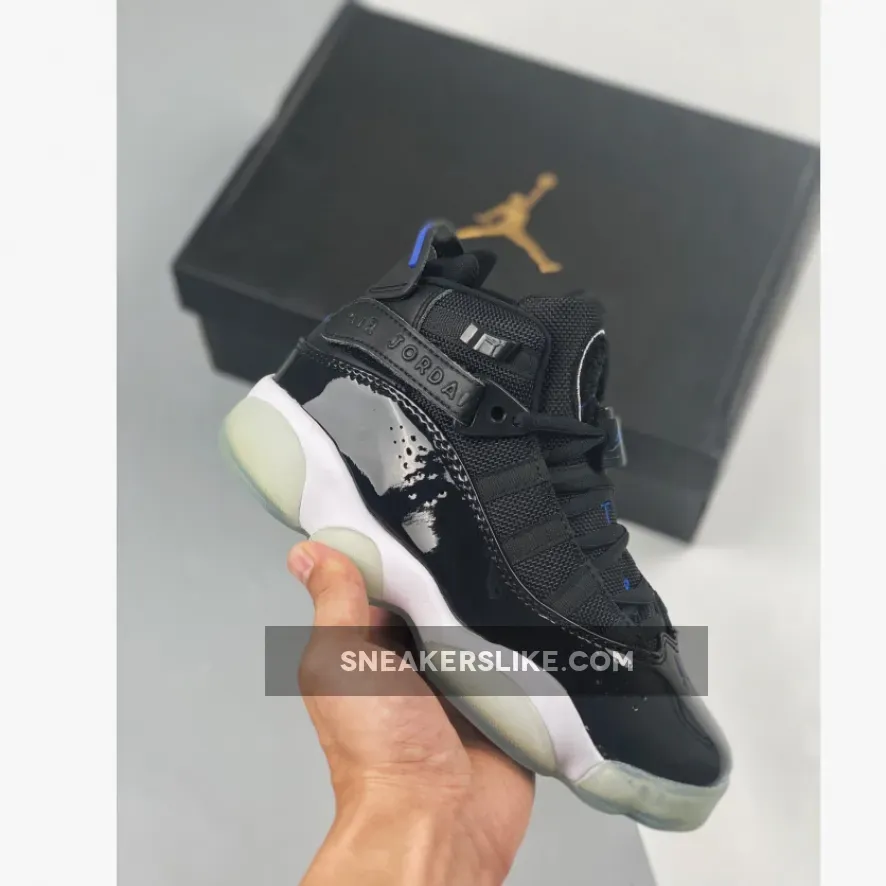 Jordan 6 Rings 'Space Jam' 322992-016 jordan 6 rings black/hyper royal/white release date