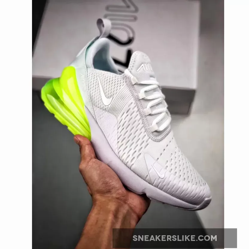 Nike Air Max 270 White Volt / 270 volt