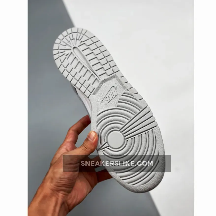 Nike Dunk Low White/Grey Fog nike men grey