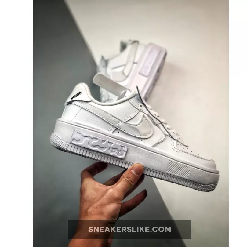 Nike Air Force 1 Fontanka 'Triple White' / air force 1 fontanka white