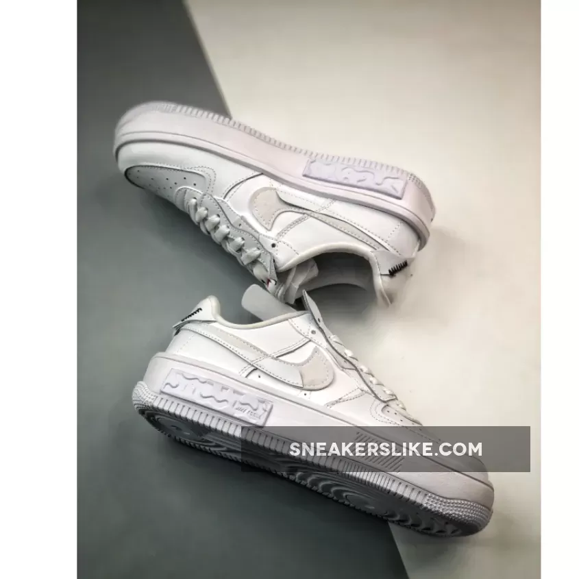 Nike Air Force 1 Fontanka 'Triple White' / air force 1 fontanka white