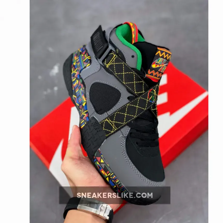 Nike Air Raid 'Urban Jungle Gym' Black/Dark Grey/Pine Green - nike air raid peace urban jungle