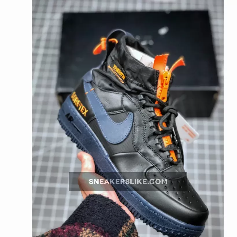Nike Air Force 1 WTR Gore-Tex Black CQ7211-001 / nike air force 1 gortex