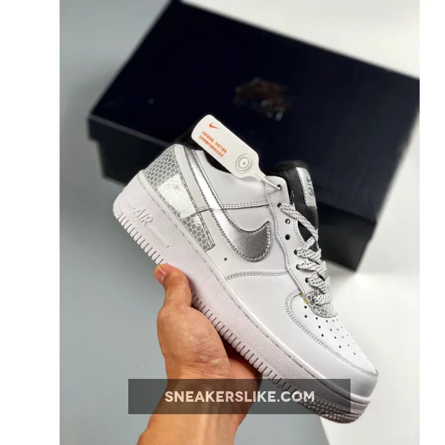 3M X Nike Air Force 1 07 LV8 Summit White CT2299-100 Brand New