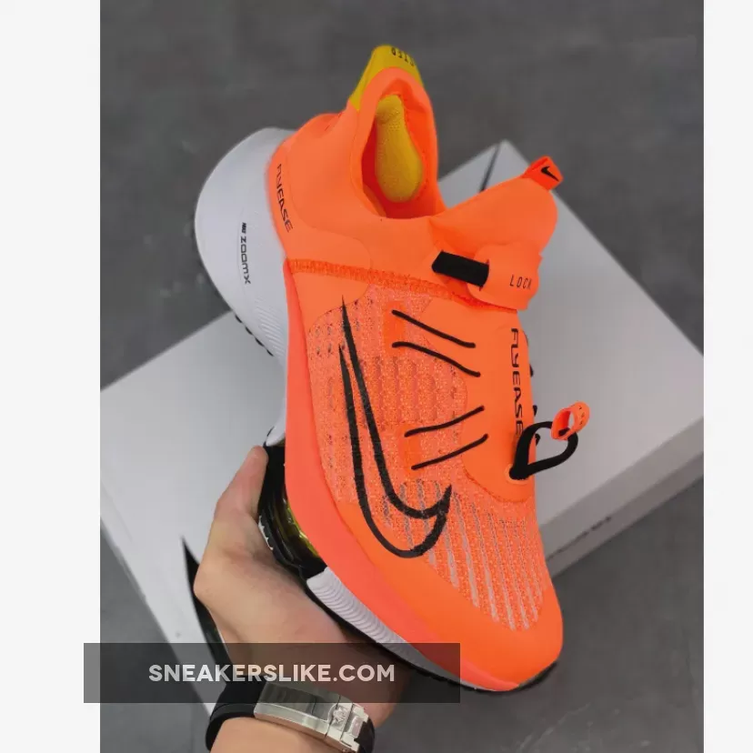 Nike Air Zoom Tempo NEXT% FlyEase Bright Mango CV1889-800 - nike air tempo flyease