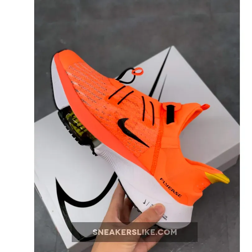 Nike Air Zoom Tempo NEXT% FlyEase Bright Mango CV1889-800 - nike air tempo flyease