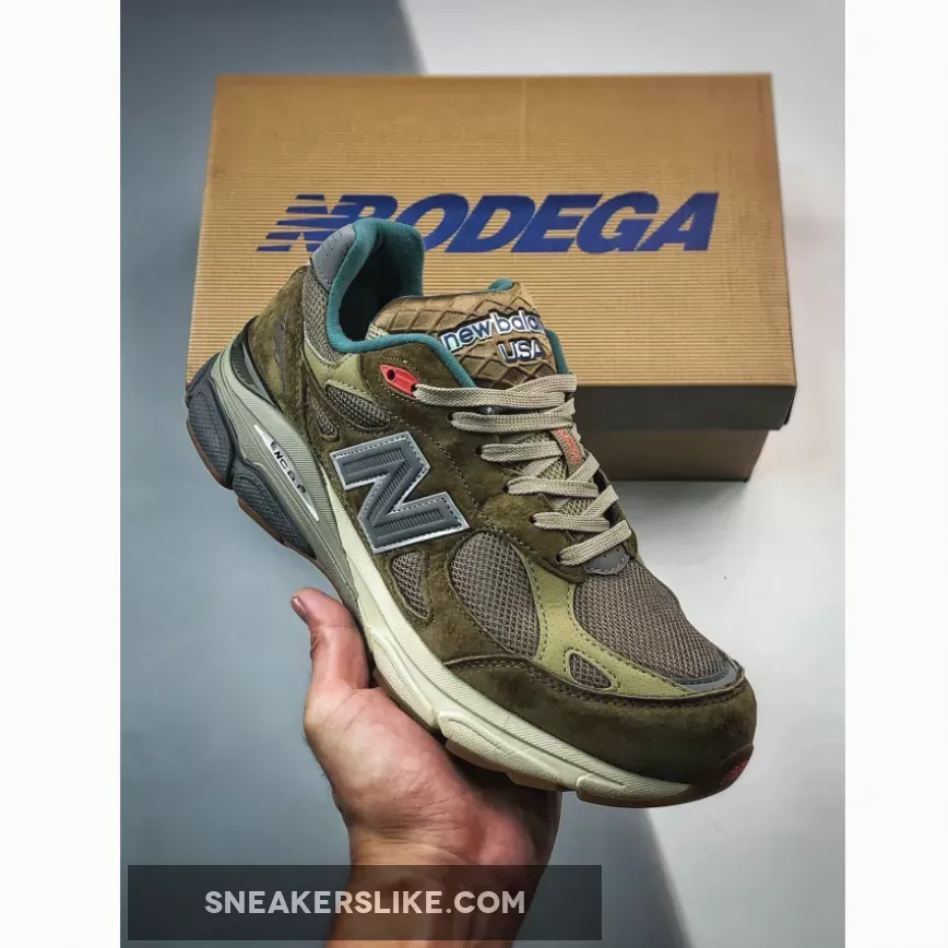 Bodega x New Balance 990v3 Brown Beige M990BD3 Bodega 990v3 Anniversary
