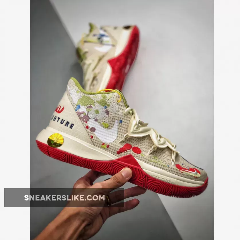 Bandulu x Nike Kyrie 5 Pale Ivory/White CK5836-100 / kyrie 5 bandulu