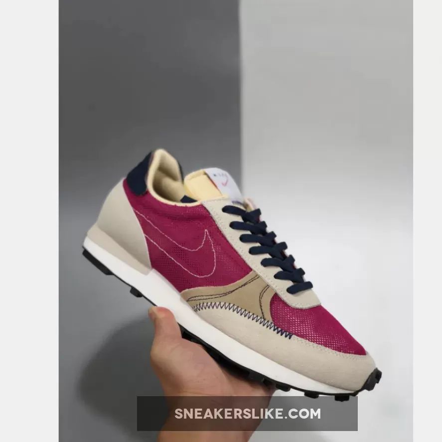 Nike Daybreak Type Cactus Flower/Light Bone-Midnight Navy Nike Daybreak Navy
