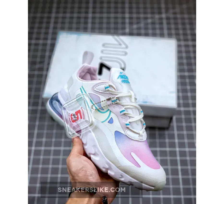Nike Wmns Air Max 270 React SE 'Light Gradient' CK6929-100 #nike air max react 270 womens
