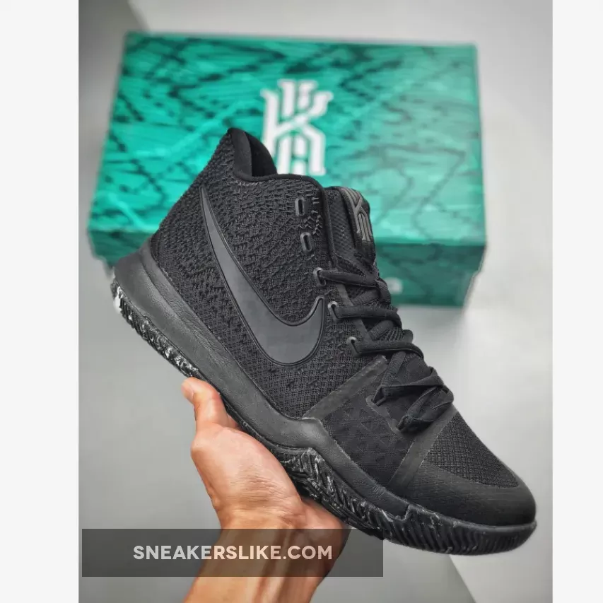 Nike Kyrie 3 'Triple Black' 852396-005 / black kyrie 3