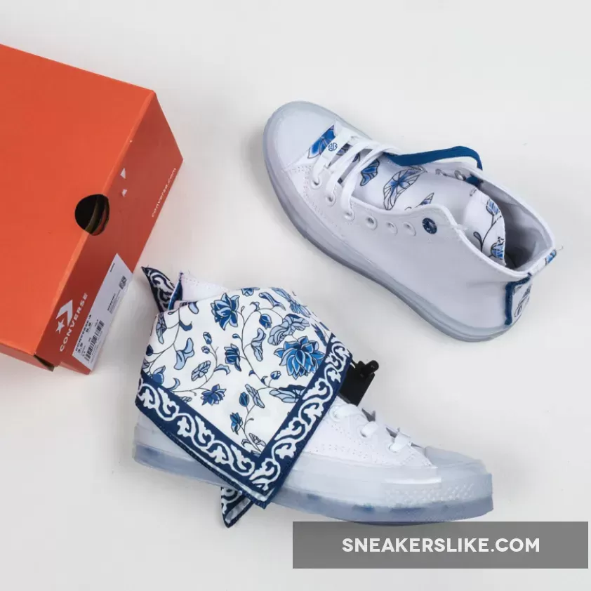 Lay Zhang x Converse Chuck 70 High 'Blue White Porcelain' / lay zhang converse