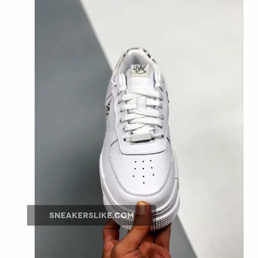 Nike Air Force 1 Pixel 'Zebra' White Grey / zebra air force 1