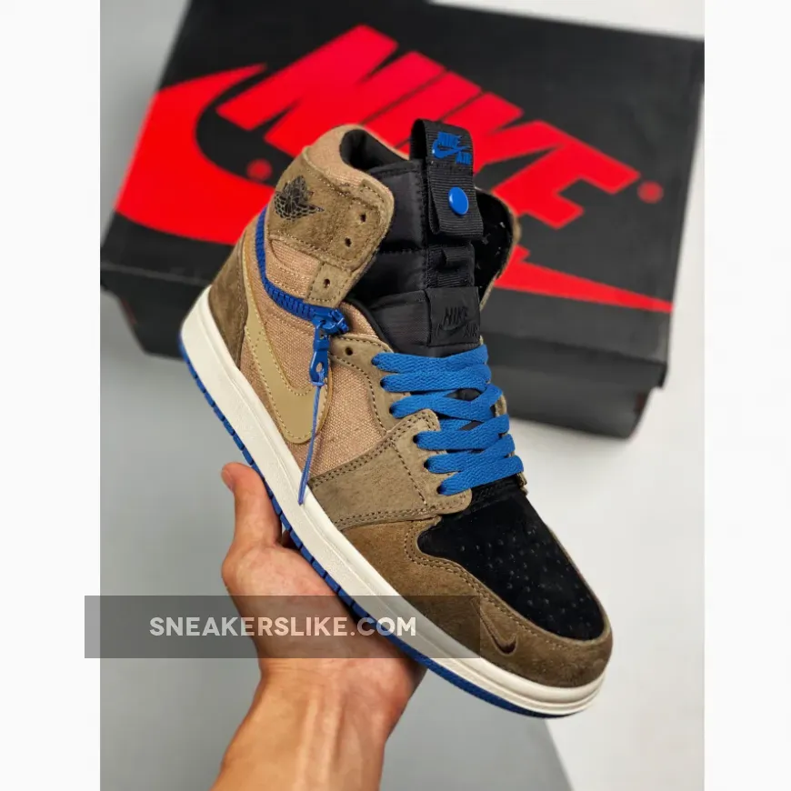 Air Jordan 1 High Switch Brown Black - brown black jordan 1