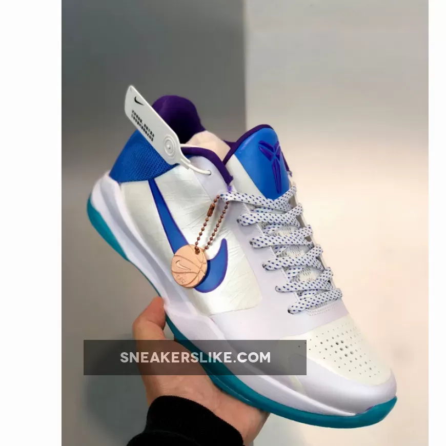 Nike Zoom Kobe 5 Draft Day Hornets 386429-100 For Sale