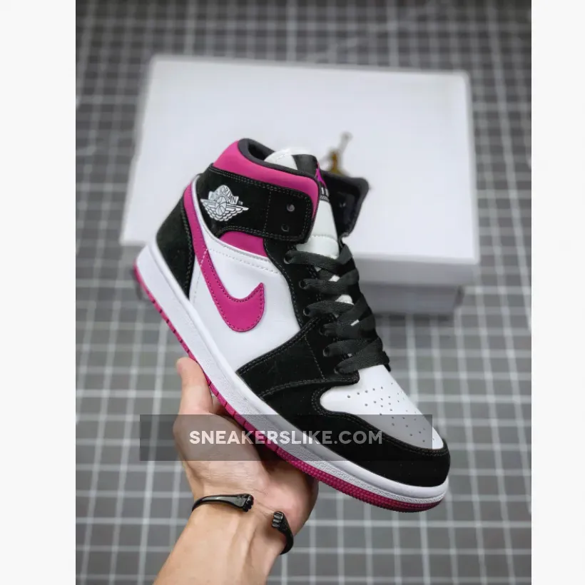 Air Jordan 1 Mid WMNS Magenta - jordan 1 mid magenta
