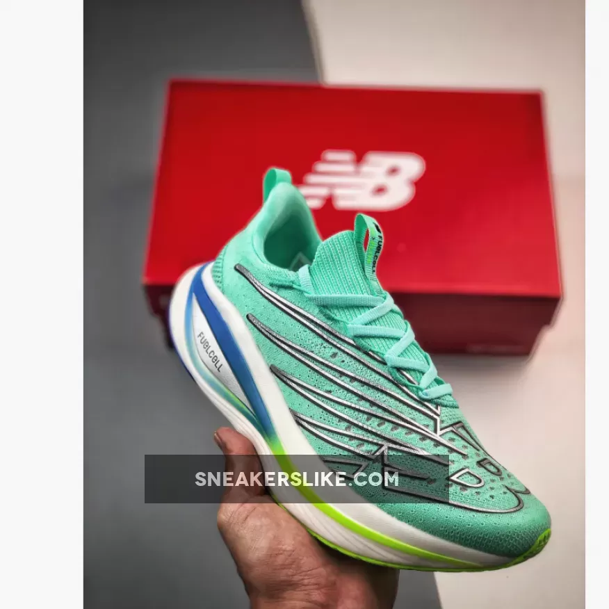New Balance FuelCell SC Elite V3 Bright Mint Pixel Green MRCELLT3 Restock
