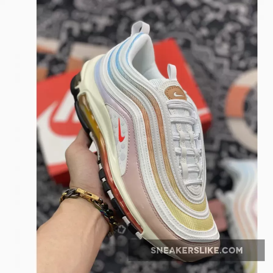 Nike Air Max 97 'The Future is in the Air' Sail Infrared Air Max 97 Infrared