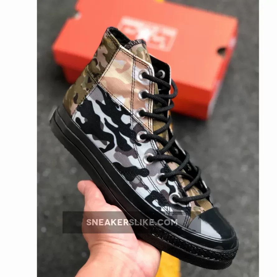 Converse Blocked Camo Chuck 70 Surplus Olive/Black 165912C New Releases