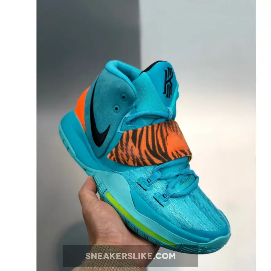 Nike Kyrie 6 Oracle Aqua/Black-Opti Yellow / kyrie 6 aqua
