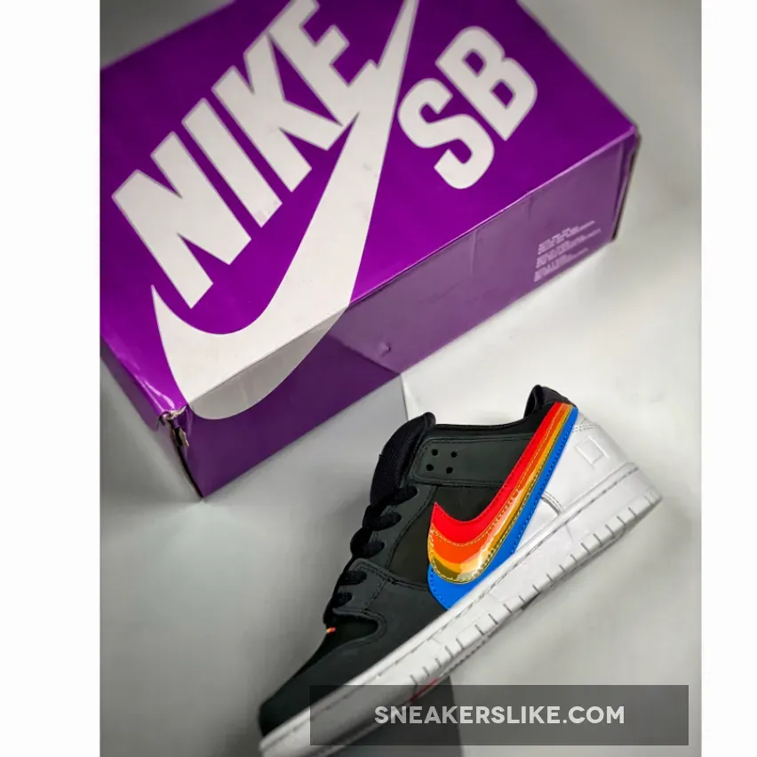 Polaroid x Nike SB Dunk Low Black Multi DH7722-001 / nike x polaroid