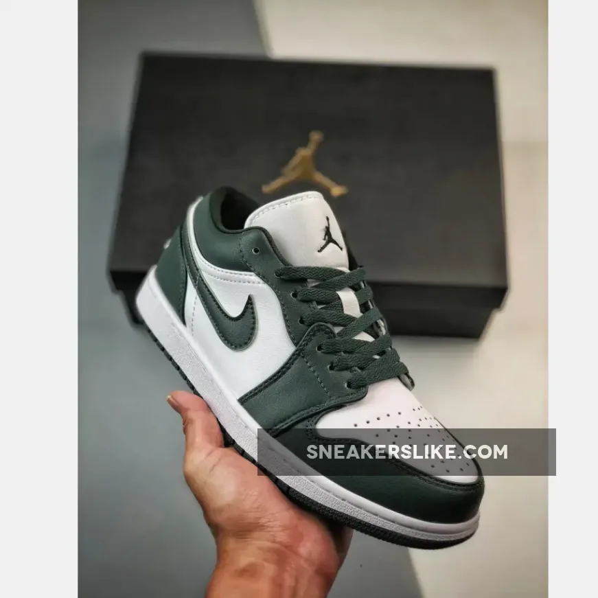 Air Jordan 1 Low White/Galactic Jade DC0774-113 Restock