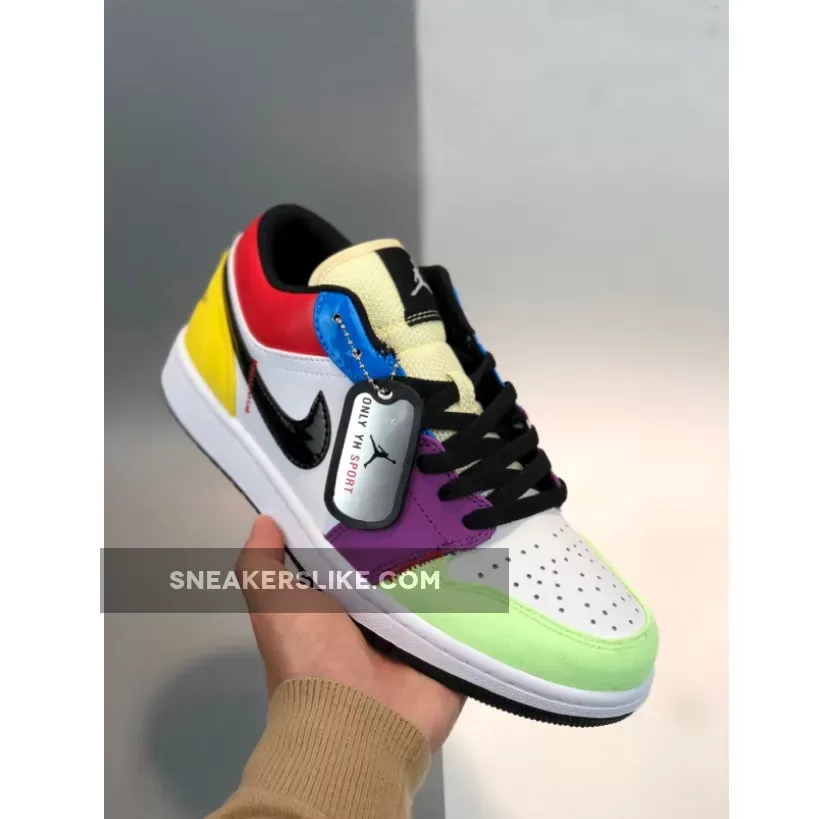 Air Jordan 1 Low 'Multicolor Lightbulb' CZ3572-104 Jordan 1 Light Bulbs
