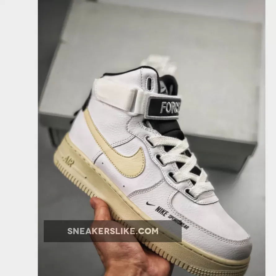 Nike Air Force 1 High Utility Womens AJ7311-100 - air force 1 white cream