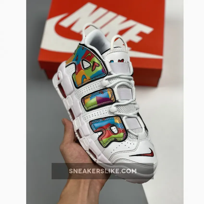 Nike Air More Uptempo Peace Love Swoosh DM8150-100