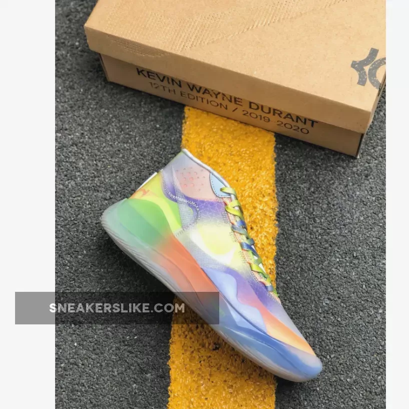 Nike KD 12 'EYBL' Barely Volt/Orange Pulse CK1201-900 - kd 15 eybl