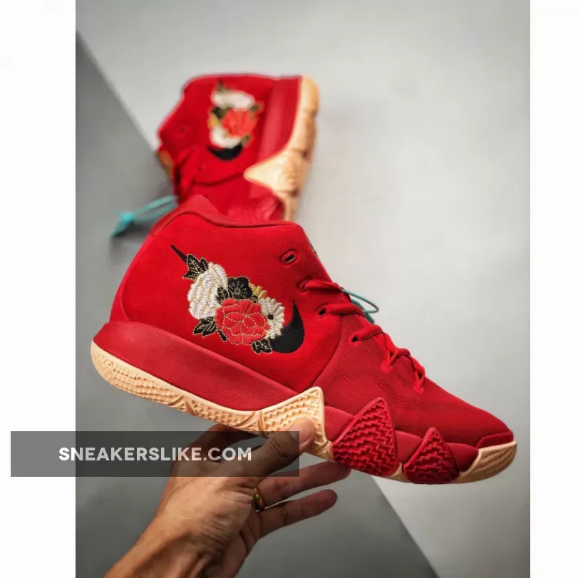 Nike Kyrie 4 'CNY' University Red/Black-Team Red / kyrie 4 red and black