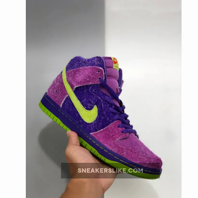 Nike SB Dunk High 420 'Purple Skunk' CW9971-500 #nike 420 release