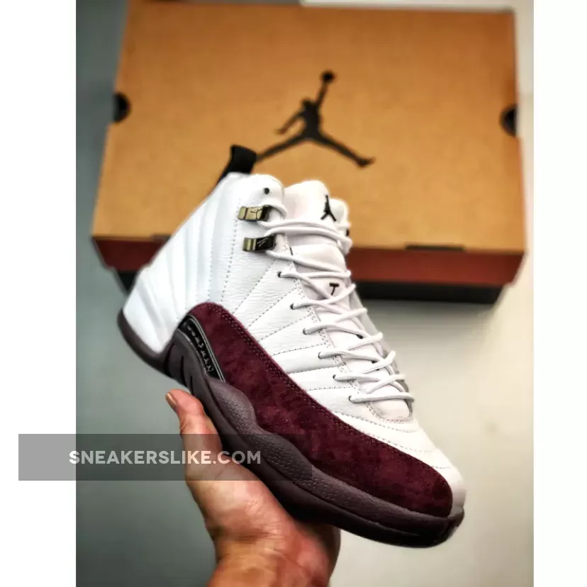A Ma Maniére x Air Jordan 12 White/Black-Burgundy