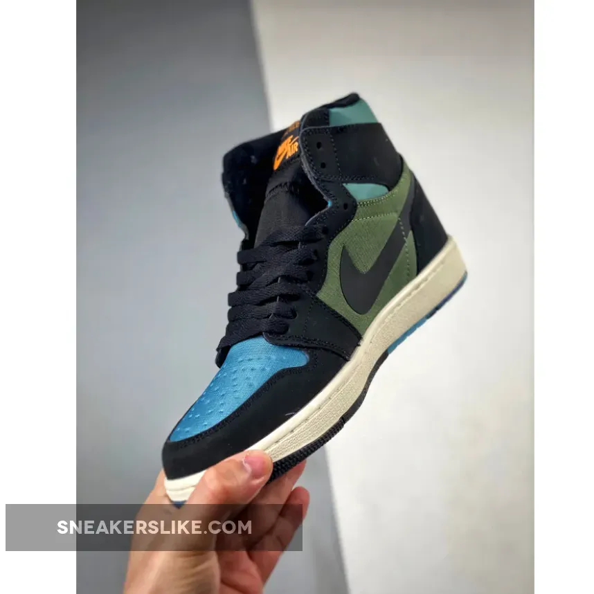 Air Jordan 1 Element Gore-Tex Black/Sky J Light Olive Air Jordan 1 Element Gore-Tex Black/Sky J Light Olive