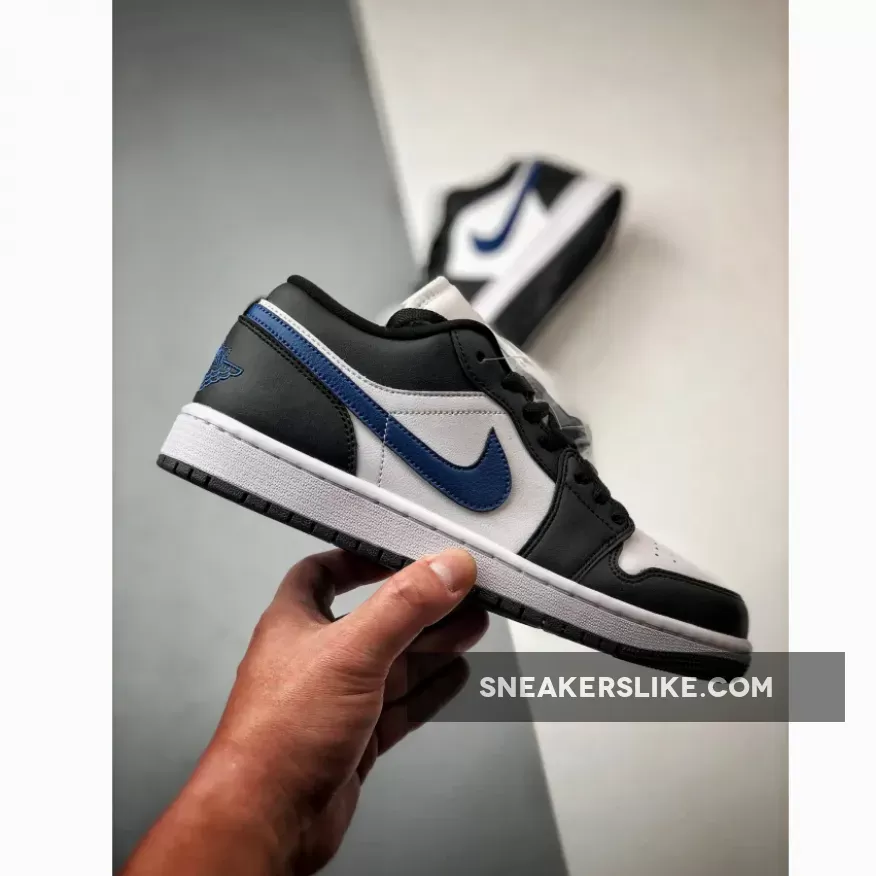 Air Jordan 1 Low Anthracite Industrial Blue