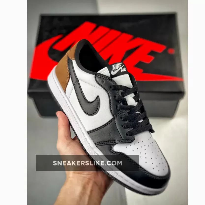 Air Jordan 1 Low OG "Mocha" White/Black-Palomino